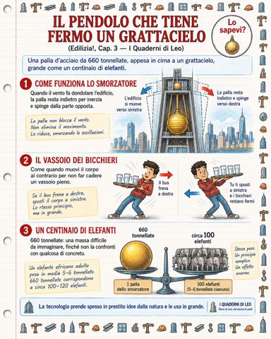 Il pendolo che tiene fermo un grattacielo
