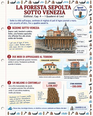 La foresta sepolta sotto Venezia